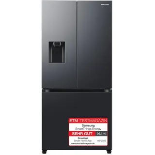 Samsung RF50C530EB1/EF French Door (495 l, 1749 mm hoch, Schwarz)