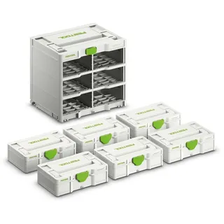 Festool Systainer3 Rack SYS3-RK/6 M 337-Set