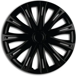 HP Autozubehör Radkappen R15 4 Stück Schwarz