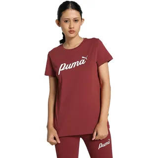 Puma ESS+ Script Tee, rot