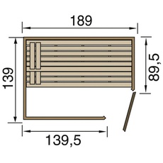 Bild von Valida Eck 1 inkl. 5,4 kW Ofen