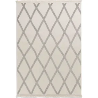 SCHÖNER WOHNEN-Kollektion Outdoor Teppich SUMMER Hellgrau 160 x 230 cm - Hellgrau