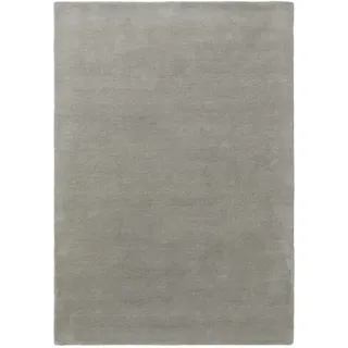 benuta Nest Wollteppich Bent Grau 300x400 cm , Textil , Beton Optik , Rechteckig , 300x400 cm , pflegeleicht , Teppiche und Böden, Teppiche, Schafwollteppiche