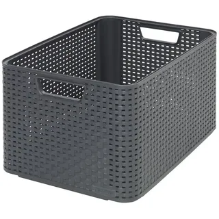 Curver Aufbewahrungsbox Style L 30 L 30-tlg. grau