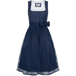 Nübler Midi Dirndl Lorena blau 40