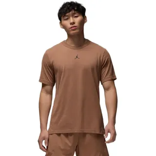 NIKE Herren Jordan Sport Dri-Fit Short-Sleeve T-Shirt, Archaeo Brown/Black, S