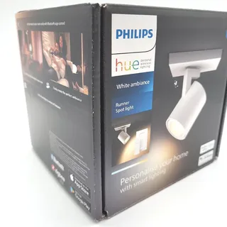 Philips Hue White Ambiance Runner Spot 1 flg. Weißen ̧ 250lm inkl. Dimmschalter - Weiß