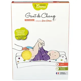 Emma Reinigungstücher Waschhandschuh Set Bamboo Bunt 5 St standard