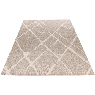 OBSESSION »My Tallinn 540« rechteckig 2 mm Höhe Flachgewebe, modernes Rauten Muster, In- und Outdoor geeignet,