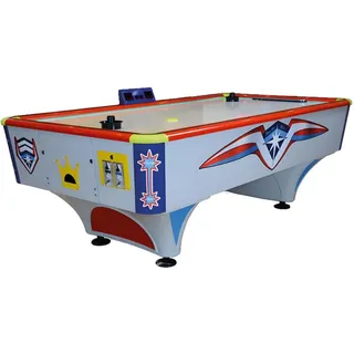 Airhockey Tisch aus Aluminium und MDF in Mehrfarbig mit
