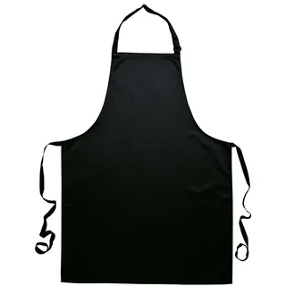 PORTWEST Baumwoll-Latzschürze, Größe: Einheitsgröße, Farbe: Schwarz, S840BKR