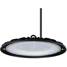 Ledvion Energieeffizienter LED High Bay Sensor, 150W, 110lm/W, 22.000 Lumen, 4000K, IP65, Dimmbar, 2 Jahre Garantie, Professionelle UFO-Lampe, IP65 Zertifizierung