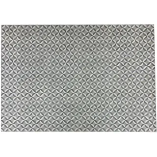 Tadi & Imperio1979 Hydraulischer Vinyl-Teppich, Rautenmuster, Beige, Grau, gebrochenes Weiß, für Flur, Wohnzimmer, Küche, Schlafzimmer oder hydraulischer Vinyl-Teppich