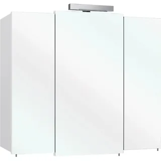 Pelipal Spiegelschrank Quickset 312 Weiß Glänzend 83 cm