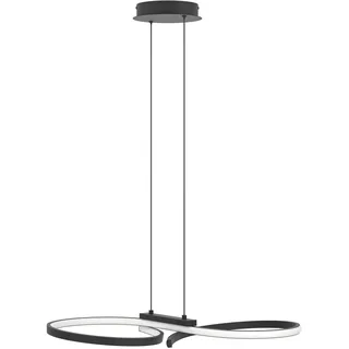 EGLO LED Hängeleuchte Serpins schwarz 66 x 30 x 110 cm