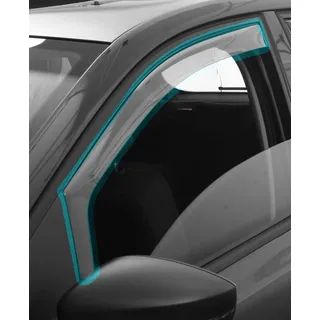 Vordere Windabweiser (1 Set) für die Fahrer und Beifahrerseite-CLK0031052K passend für Mercedes 123er TYP W123/W123T, LIM., SW, 4/5-Door, 1976-1986 KLARES Material
