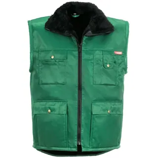 Planam 0342064 Outdoor Gletscher Pilotenweste, Grün, Größe XXXL