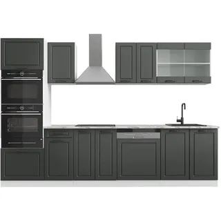 Vicco Küchenzeile R-Line 300 cm Weiß