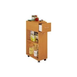 VCM my home Nischenwagen Tusal buche 25,0 x 50,0 x 85,0 cm