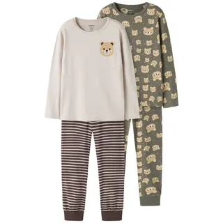 NAME IT Jungen Nmmnightset 2p AOP Noos Nmmnightset 2P AOP Noos (1er Pack)