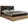 Boxspringbett 120 200 H3 Schwarz