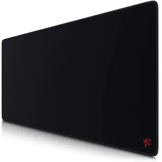 CSL-Computer Titanwolf - XXL Speed Gaming Mauspad Titanwolf Schwarz 900 x 400mm - XXL Mousepad - Tischunterlage Large Size - verbessert Präzision und Geschwindigkeit - Ultraschwarz