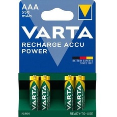 Bild Recharge Accu Power Micro AAA NiMH 550mAh, 4er-Pack (56743-101-404)