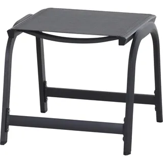 Siena Garden Gartenhocker 52 x 51 x 44 cm anthrazit