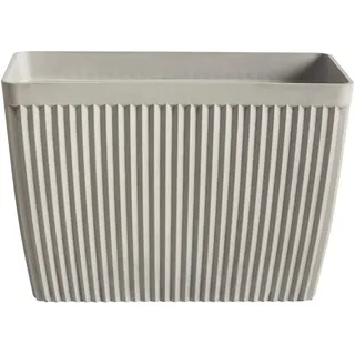 Beliani Blumentopf 41 x 41 x 41 cm Beige