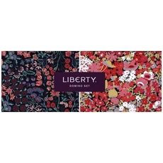 Liberty Floral Wood Domino Set