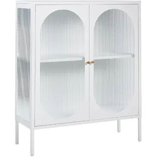 Beliani Vitrine - Buffetschrank, Sarre 90 x 35 x 111 cm