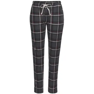 s.Oliver Damen Pyjamahose bordeaux-kariert Gr.36/38