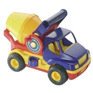 LKW, ConsTruck Betonmischer gelb-blau-rot von wadertoys - Gelb