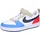 Court Borough Low Kinder White/Thunder Blue/Light Crimson 28