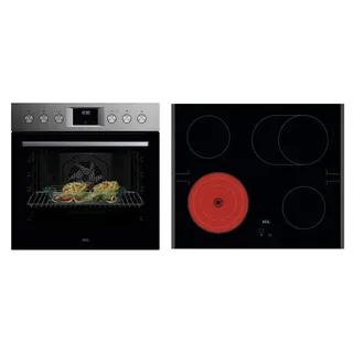 AEG Kombi 3026F EB-Herdset OU5AE20SM + TA64RA07FB