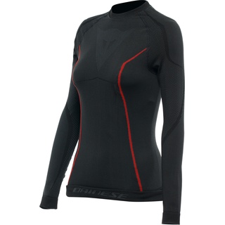 Dainese Thermo, Funktionsshirt langarm Damen - Schwarz/Rot - L/XL