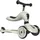 Scoot and Ride Laufrad/Kinderscooter 2in1 Weiß