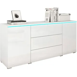 Home Affaire Sideboard VERA 150 x 67,9 x 39,5 cm Weiß