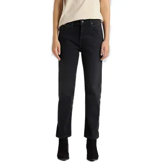 Lee Damen Carol Captain Black Jeans, 26W / 31L