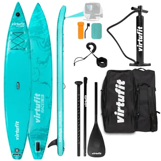 VirtuFit Supboard Racer 381 Türkis - Race SUP 381×71 cm - Türkis