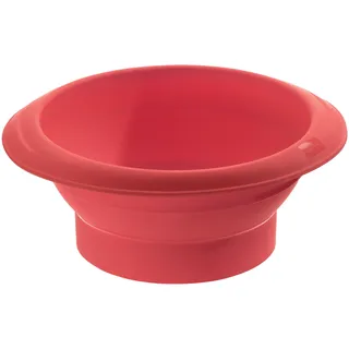 Lékué 0200100R14 Faltbare Rührschüssel 18 cm Ø rot