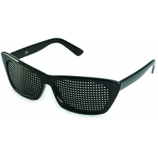 VANLO Rasterbrille 415-FSP - quadratischer Raster - schwarz