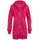 Hoodie Jacke 2-Wege-Zipper Pink/Rosa XXL