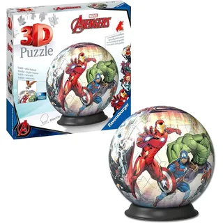 Ravensburger Puzzle 3D Puzzle-Ball Avengers (Kinderpuzzle)