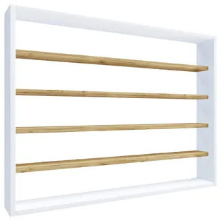 MID.YOU Gewürzregal Esaldi 80 x 60 x 10 cm Weiß