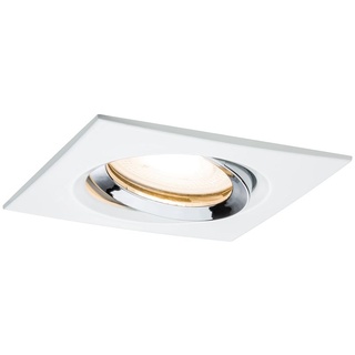 Paulmann LED Einbauleuchte Nova 9,3 x 9,3 cm schwenkbar dimmbar GU10