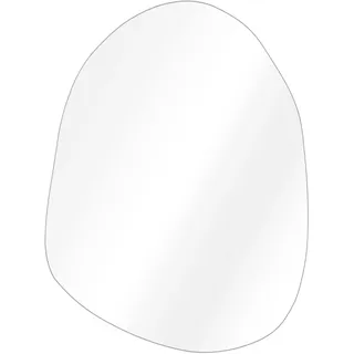 Navaris Rahmenloser Wandspiegel, unregelmäßige Form, asymmetrischer Blob-Spiegel, für Eingangstisch, Flur, Badezimmer, Boden, moderner Teich, einzigartiger Spiegel