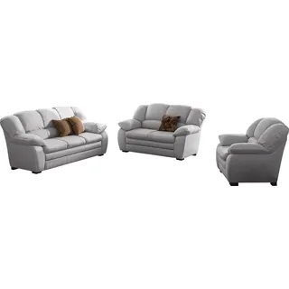 Cotta Couch Baumwolle, 3-2-1 Garnitur 2-Sitzer + 2,5-Sitzer Beige