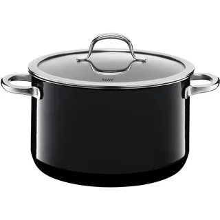 Silit Passion Black Fleischtopf 24 cm rund