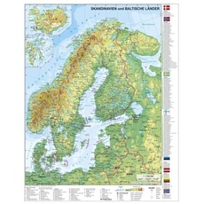 Skandinavien und Baltikum physisch 1 : 30.000 000